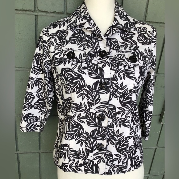Napa Valley Tops - Napa Valley Ladies Shirt Full Button Jacket PS